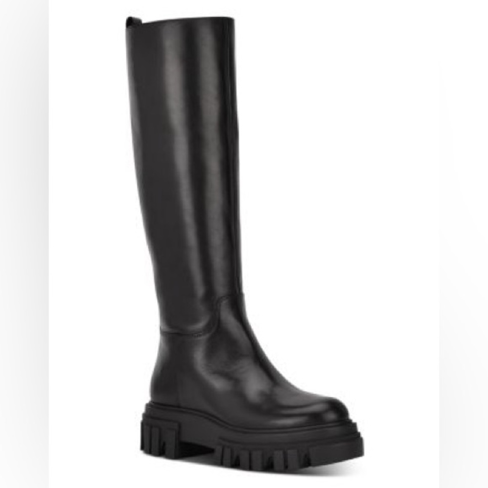 Marc Fisher LTD Malena Lug Sole Platform Boots Sz 10M